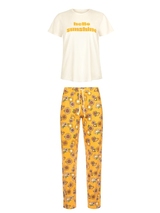 Lisca Summer gelb pyjama