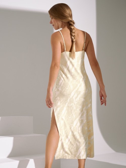 Lisca Nachtmode Naomi hellgold nachtkleid