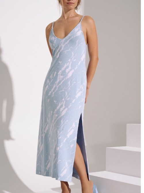 Lisca Naomi blau nachtkleid