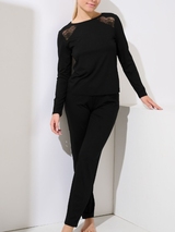 Lisca Evelyn schwarz pyjama
