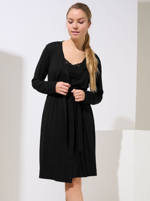 Lisca Evelyn schwarz kimono