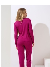Lisca Evelyn fuchsie pyjama