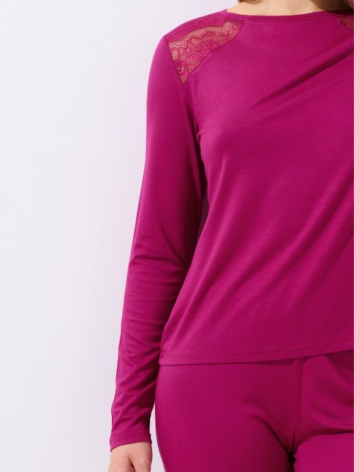 Lisca Evelyn fuchsie pyjama