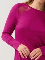 Lisca Evelyn fuchsie nachtkleid