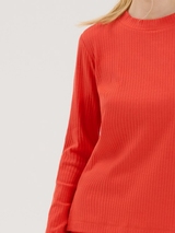 Lisca Lucky orange pyjama-shirt