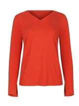 Lisca Lucky orange pyjama-shirt