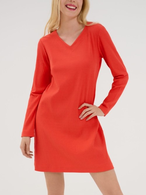 Lisca Lucky orange nachtkleid