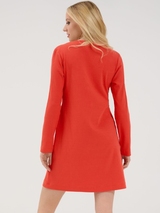 Lisca Lucky orange nachtkleid