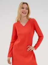 Lisca Lucky orange nachtkleid