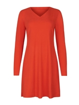 Lisca Lucky orange nachtkleid