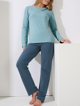 Lisca Delightful blau pyjama