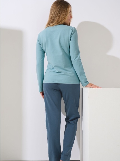 Lisca Delightful blau pyjama