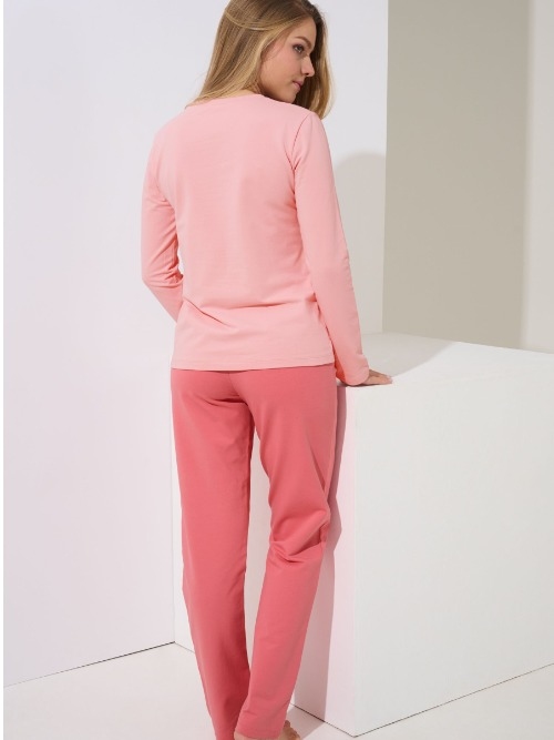Lisca Delightful pink pyjama