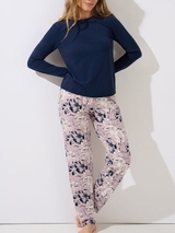 Lisca Ocean navy-blau pyjama
