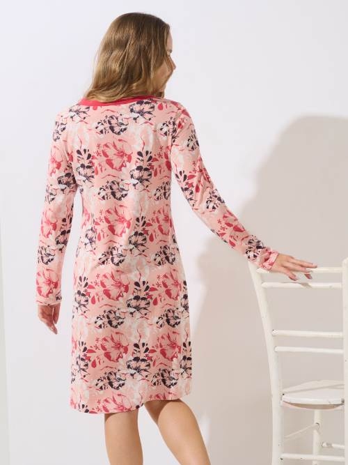 Lisca Ocean koralle nachtkleid