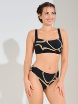 Lisca Swimwear Valencia schwarz gemoldefer bikini bh