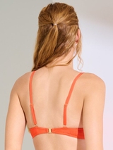 Lisca Bademode Palma orange push up bikini bh
