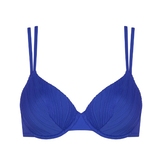 Lisca Bademode Sorrento blau unwattierter bikini bh