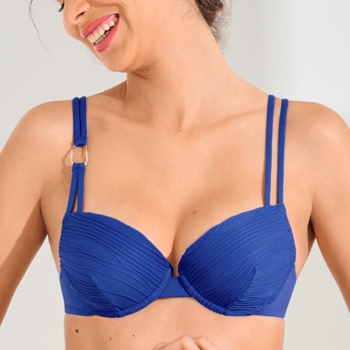 Lisca Bademode Sorrento blau gemoldefer bikini bh