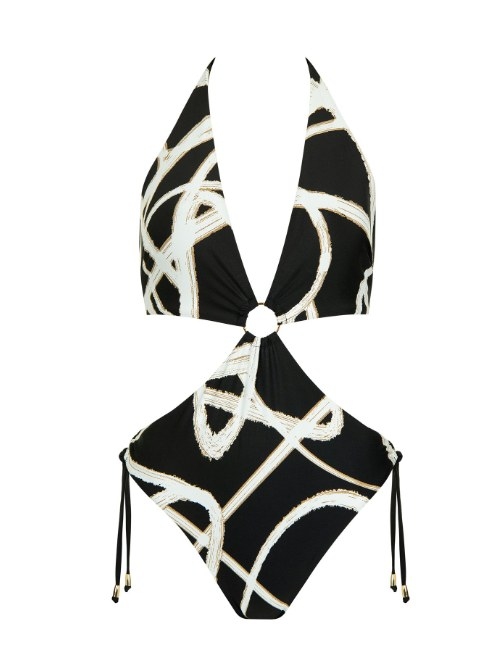 Lisca Bademode Honolulu schwarz boxershort