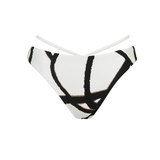 Lisca Bademode Honolulu weiß/schwarz bikini slip