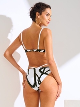 Lisca Bademode Honolulu weiß/schwarz bikini slip
