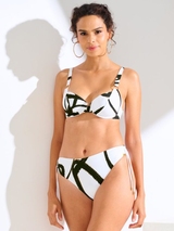 Lisca Bademode Honolulu weiß/schwarz bikini slip