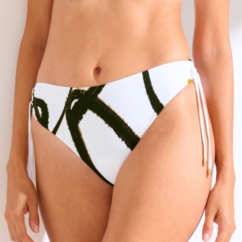 Lisca Bademode Honolulu weiß/schwarz bikini slip