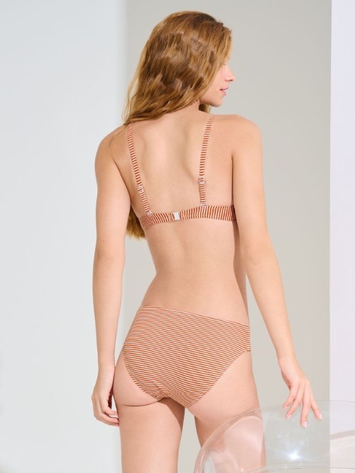 Lisca Bademode Lascari rot/weiß gemoldefer bikini bh