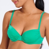 Lisca Bademode Karpathos grün gemoldefer bikini bh