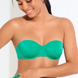Lisca Bademode Karpathos grün unwattierter bikini bh