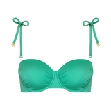 Lisca Bademode Karpathos grün unwattierter bikini bh