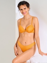Lisca Bademode Karpathos ocker gelb push up bikini bh