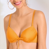 Lisca Bademode Karpathos ocker gelb push up bikini bh