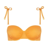 Lisca Bademode Karpathos ocker gelb unwattierter bikini bh