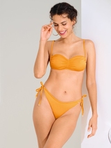 Lisca Bademode Karpathos ocker gelb unwattierter bikini bh