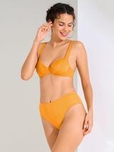 Lisca Bademode Karpathos ocker gelb bikini slip