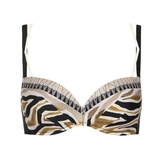 Lisca Bademode Tanzania schwarz gemoldefer bikini bh