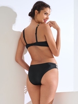 Lisca Bademode Tanzania schwarz unwattierter bikini bh
