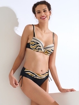 Lisca Bademode Tanzania schwarz bikini slip