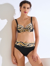 Lisca Bademode Tanzania schwarz bikini slip