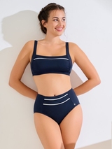 Lisca Bademode Uvita blau unwattierter bikini bh