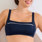 Lisca Bademode Uvita blau unwattierter bikini bh