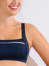 Lisca Bademode Uvita blau unwattierter bikini bh