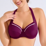 Lisca Bademode Uvita weinrot unwattierter bikini bh