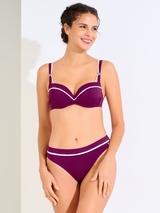 Lisca Bademode Uvita weinrot gemoldefer bikini bh