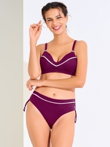 Lisca Bademode Uvita weinrot bikini slip