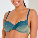 Lisca Bademode Nairobi türkis unwattierter bikini bh