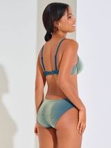 Lisca Bademode Nairobi türkis gemoldefer bikini bh