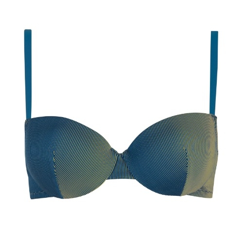 Lisca Bademode Nairobi türkis gemoldefer bikini bh